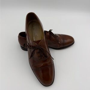 Johnston & Murphy Classic Brown Oxfords